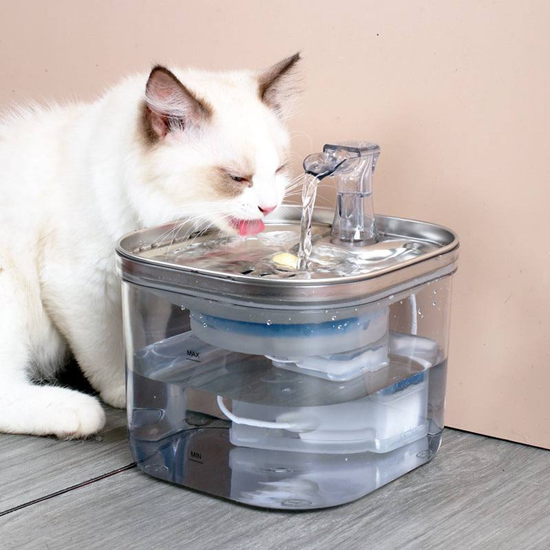 Rove Stainless Water Fountain cat product