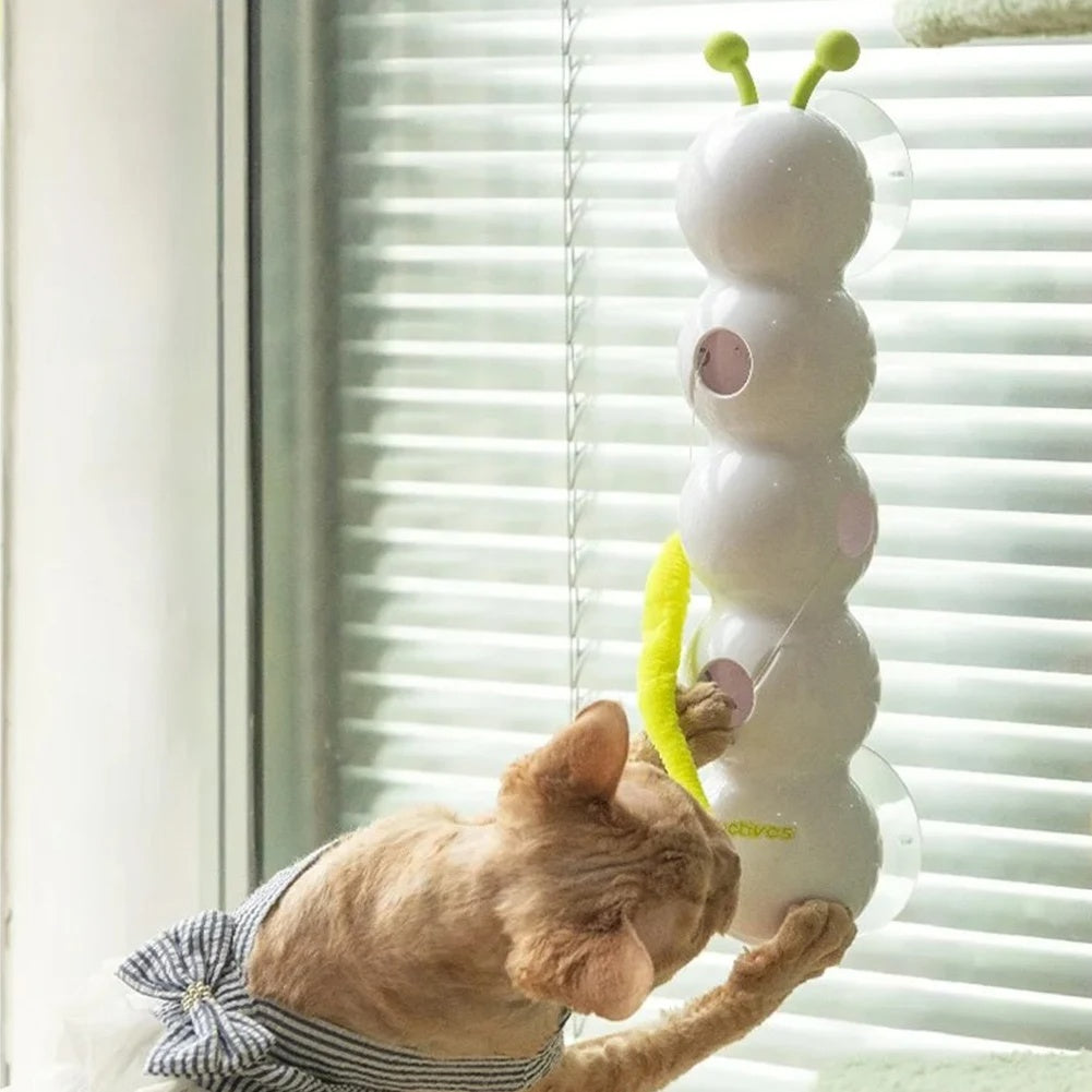 Additional supplier photograph of the motion-activated cat teaser