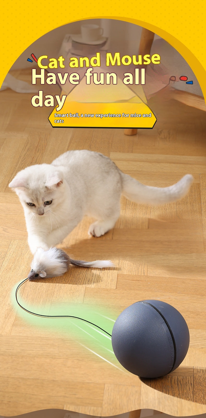 Rove Mouse Motion Ball cat product